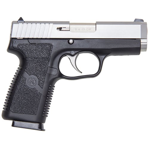 KAHR CW9 9MM 3.56 POLY REAR DAY & FRONT NS BLEM